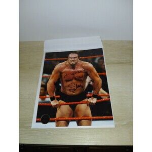 Snitsky Autographed 8x10 Photo Pro Wrestling Crate January 2025 WWE COA